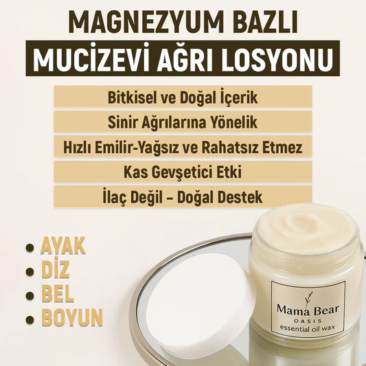 Magnezyum Bazlı Mucize Ağrı Losyonu